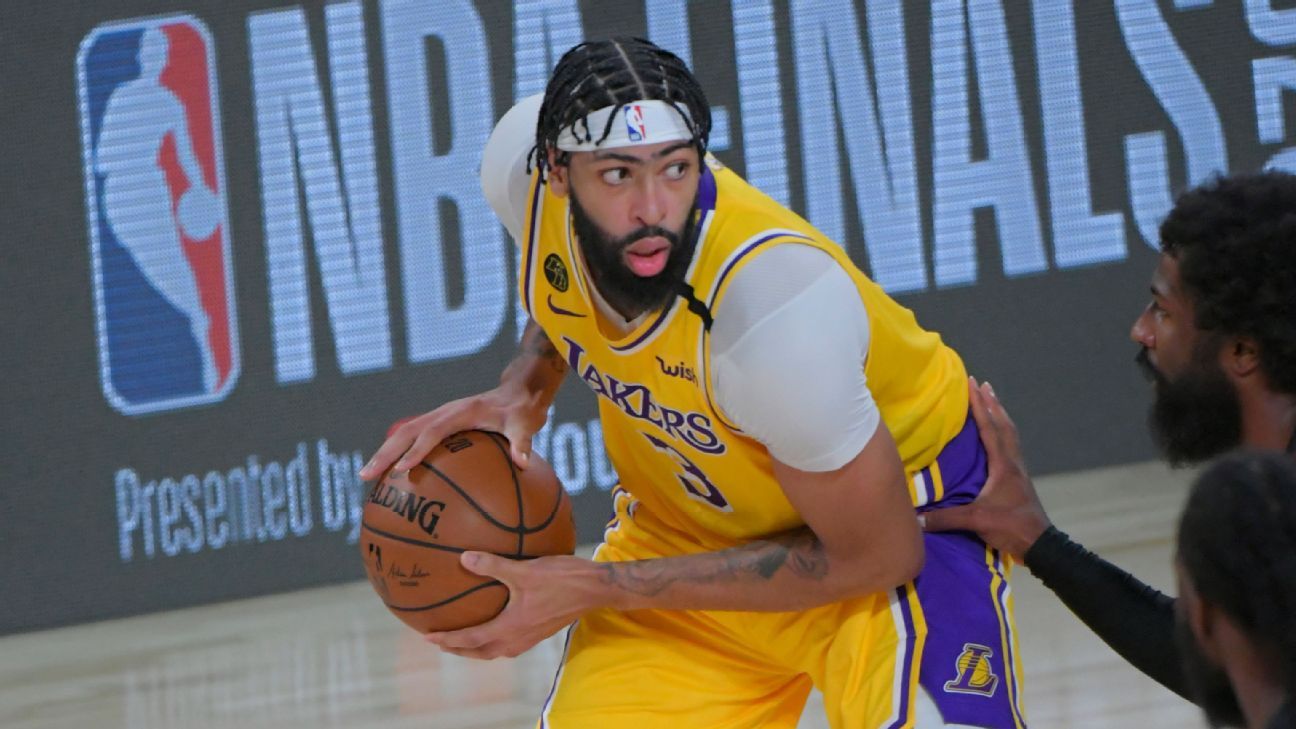 Los Angeles Lakers Anthony Davis shines in NBA Finals debut but says