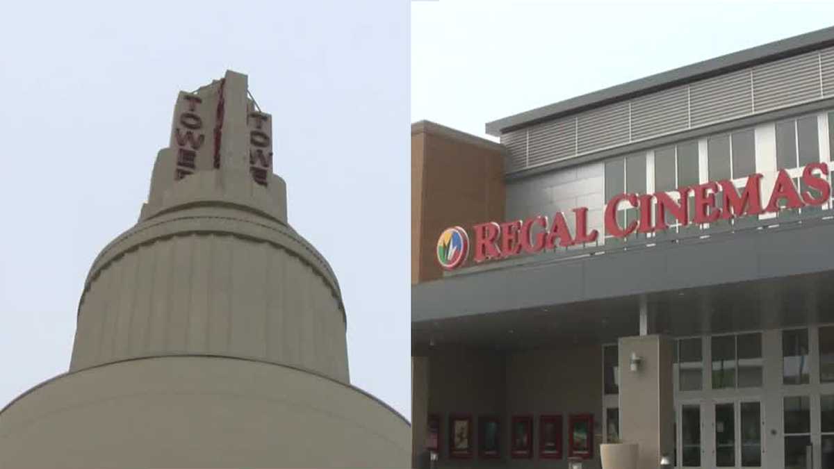 Tale of two theaters: Tower Theatre reopens as Regal Cinemas close